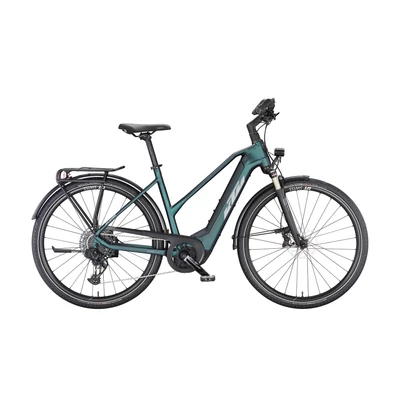 KTM Macina Sport 710 2023 női E-bike green purple flip matt (silver+blue)