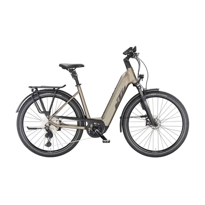 KTM Macina Style 720 ABS 2023 unisex E-bike oak matt (black+orange)