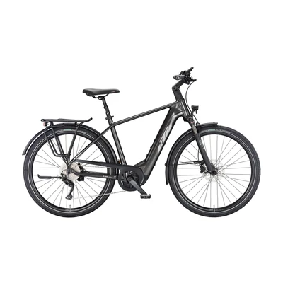 KTM Macina Style 740 2023 férfi E-bike machine grey (silver+blue)