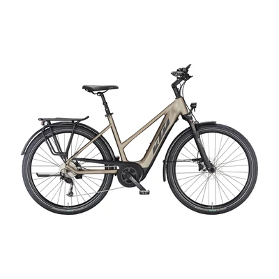 KTM Macina Tour P510 2023 női E-bike oak matt (black+orange)
