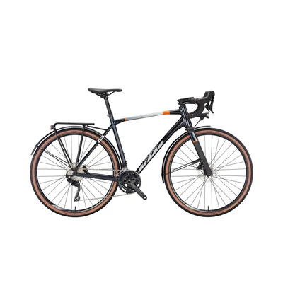 KTM X-Strada LFC 2023 férfi Gravel Kerékpár ultimate dark blue (grey+burnt orange)