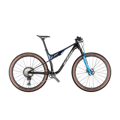 KTM Scarp Prime 2023 férfi Fully Mountain Bike carbon (transparent blue+grey+black matt)
