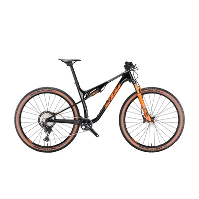 KTM Scarp Master 2023 férfi Fully Mountain Bike flaming black (orange)