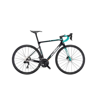 KTM Revelator Alto Elite Di2 2023 férfi Országúti Kerékpár transp. green (white+mint+blk)