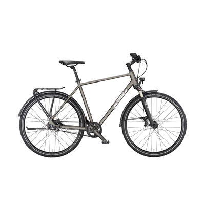 KTM Life Tour 2023 férfi Trekking Kerékpár machine grey matt (silver+blue)