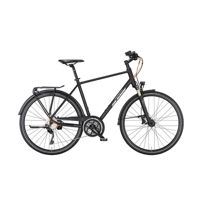 KTM Life 1964 2023 férfi Trekking Kerékpár black matt (chrome + chrome orange)