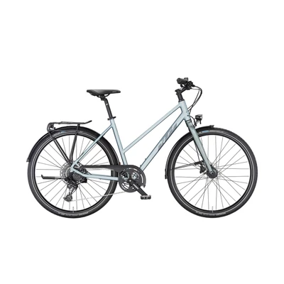 KTM Life Lite 2023 női Trekking Kerékpár azzurro silver (dark grey)