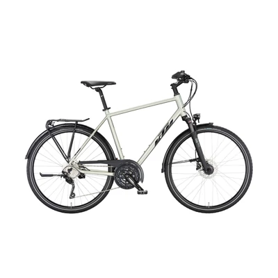 KTM Life Conquest 2023 férfi Trekking Kerékpár dew silver (black+orange)