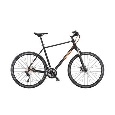 KTM X-Life 1964 Cross 2024 férfi Cross Kerékpár Black Matt (Orange)