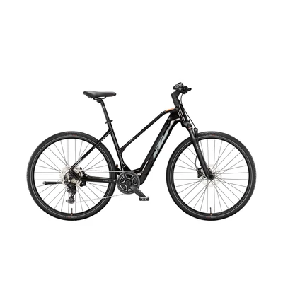 KTM Macina Cross Sx 20 2024 női E-bike Flaming Black (Grey+Orange)