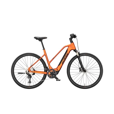 KTM Macina Cross Sx Elite 2024 női E-bike Burnt Orange Matt (Blk+Orange) 46cm