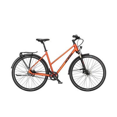 KTM Life Eight 2024 női Trekking Kerékpár burnt orange matt (black-orange)