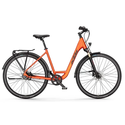 KTM Life Eight 2024 unisex Trekking Kerékpár burnt orange matt (black-orange)