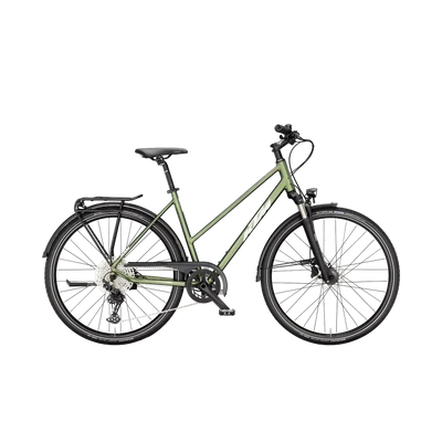 KTM Life Force 2024 női Trekking Kerékpár fields matt (opal white-orange)
