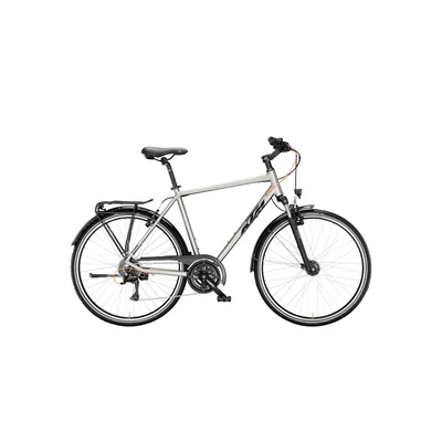 KTM Life Joy 2024 férfi Trekking Kerékpár Core Grey (Black+Orange)