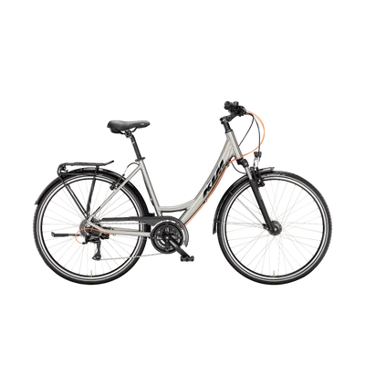 KTM Life Joy 2024 unisex Trekking Kerékpár Core Grey (Black+Orange)