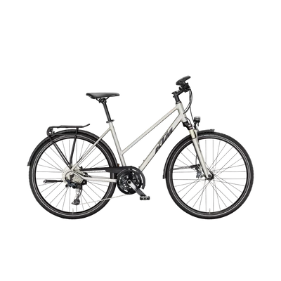 KTM Life Style 2024 női Trekking Kerékpár core grey matt (black-orange)