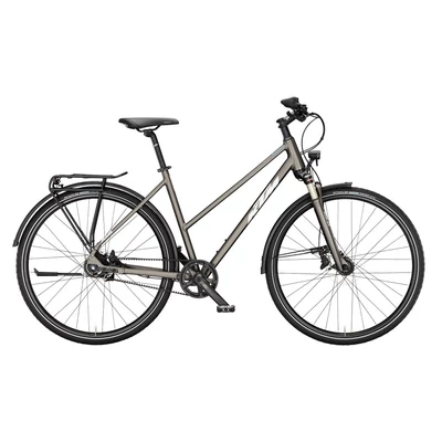 KTM Life Tour 2024 női Trekkig Kerékpár machine grey matt (silver-blue)