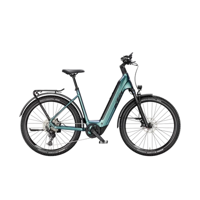 KTM Macina Aera 872 Lfc 2025 unisex E-bike Green Purple Flip Matt (Black)