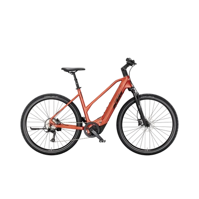 KTM Macina Cross Cx 610 2025 női E-bike Burnt Orange Matt (Blk+Orange) 