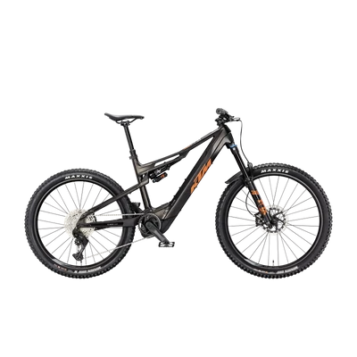 KTM Macina Kapoho Master 2025 férfi E-bike Mars Black Matt (Orange)