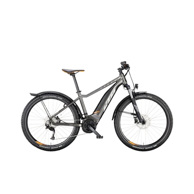 KTM Macina Ride 571 Street 2025 férfi E-bike Machine Grey (Silver+Orange)