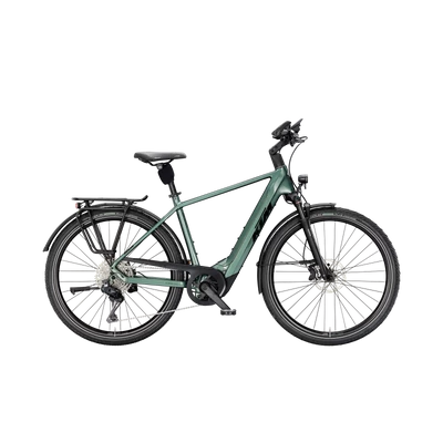 KTM Macina Style 820 Di2 2025 férfi E-bike Oxygen Green (Black+Orange)