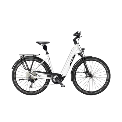 KTM Macina Style 820 2025 unisex E-bike White (Black+Red)