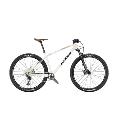 KTM Myroon Pro 2025 férfi Mountain Bike Opal White (Black+Orange)