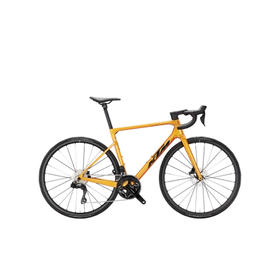 KTM Revelator Alto Elite Di2 2025 férfi Országúti Kerékpár Fresh Orange (Black)