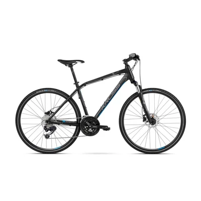 Kross Evado 6.0 2021 férfi Cross Kerékpár fekete-kék