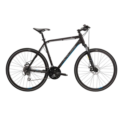 Kross Evado 4.0 férfi cross kerékpár fekete-kék