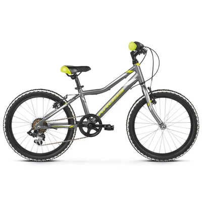 Kross Hexagon Mini 1.0 2021 Gyerek Kerékpár grafit-lime-ezüst