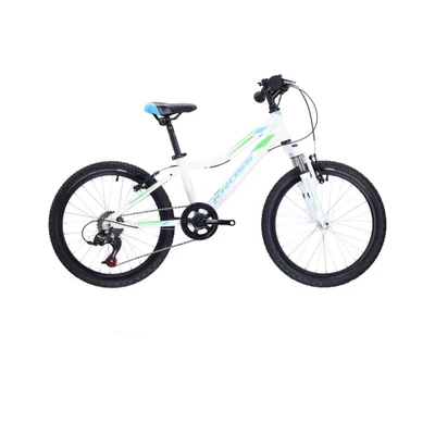 Kross Lea Mini 2.0 2021 Gyerek Kerékpár fehér-kék-zöld