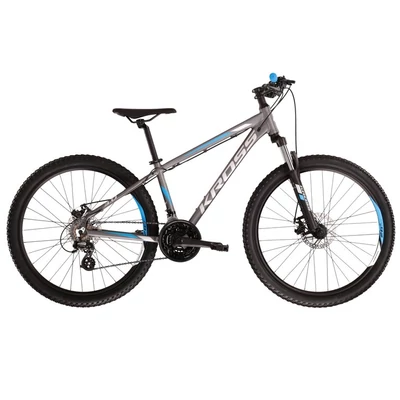 Kross Hexagon 3.0 2022 férfi Mountain Bike grafit-kék-szürke