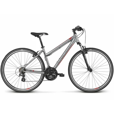 Kross Evado 2.0 női Cross Kerékpár ezüst-piros