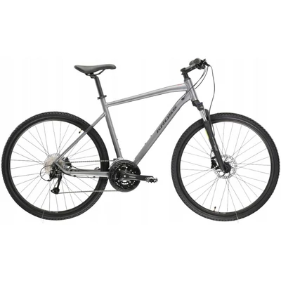 Kross Evado 5.0 férfi Cross Kerékpár grafit-fekete