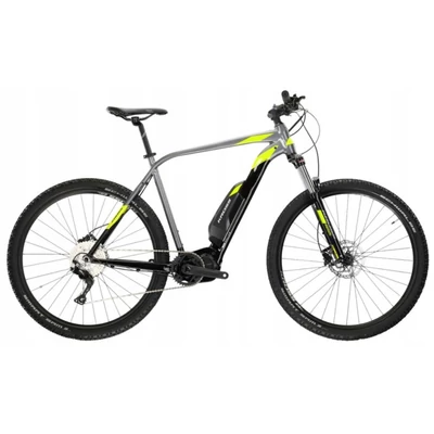 Kross Level Boost 1.0 504 férfi E-bike fekete-grafit-lime