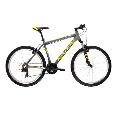 Kross Hexagon ZZ 26 férfi Mountain Bike grafit-lime-fehér