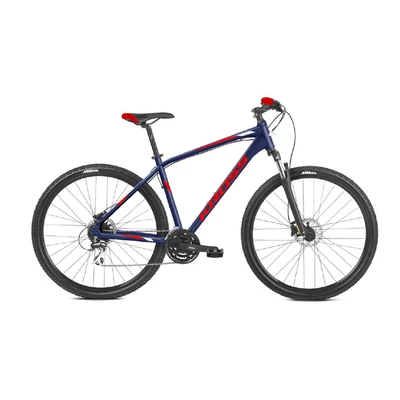 Kross Hexagon 1.0 26 férfi Mountain Bike sötétkék-piros-szürke