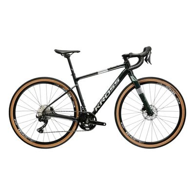 Kross Esker 6.0 Ultra férfi Gravel Kerékpár zöld / holo / fényes