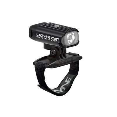 Lezyne Első Lámpa Helmet Hecto Drive 500XL Black Gloss (1-Led-9H-V504)