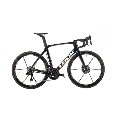 LOOK 795 Blade RS Disc Proteam Dura-Ace Di2 férfi Országúti Kerékpár black ultra mat glossy