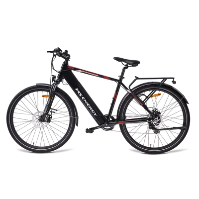 MS Energy T10 férfi E-bike fekete-piros