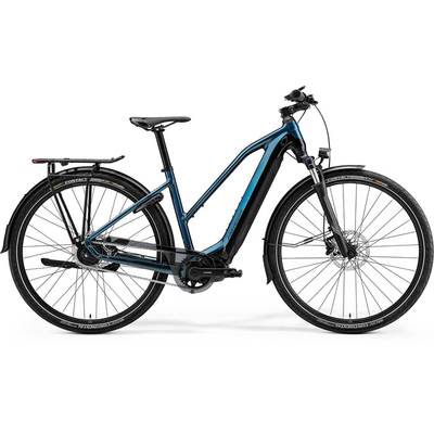 Merida eSpresso 700 Eq 2021 Női E-bike zöldeskék kék/fekete