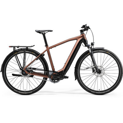 Merida eSpresso 700 Eq 2021 férfi E-bike Selyem bronz (fekete)