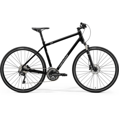 Merida 2022 CROSSWAY 500 férfi Cross Kerékpár fényes fekete (matt ezüst) S