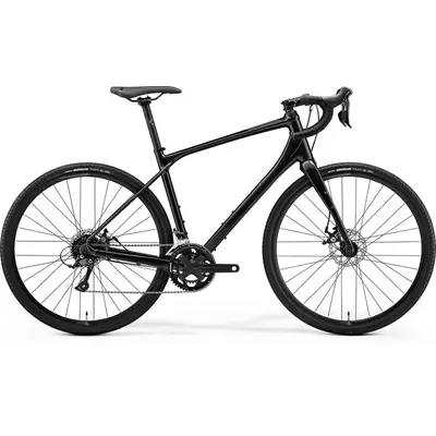 Merida  2022 SILEX 200 férfi Gravel Kerékpár fényes fekete (matt fekete)