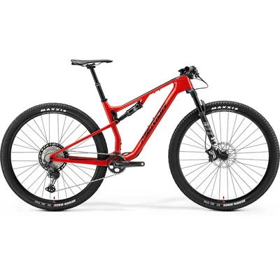 Merida Ninety-Six RC XT férfi Mountain Bike fényes tűzpiros (fekete) XL
