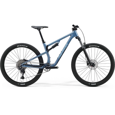 Merida One-Twenty 300 férfi Mountain Bike selyem acélkék (kék/lime) L